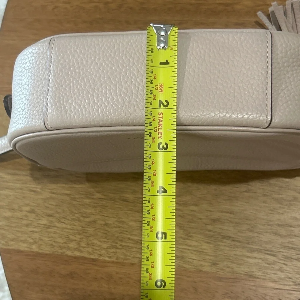 Kate Spade Kourtney Pebbled Leather Zip Around Camera Crossbody Bag